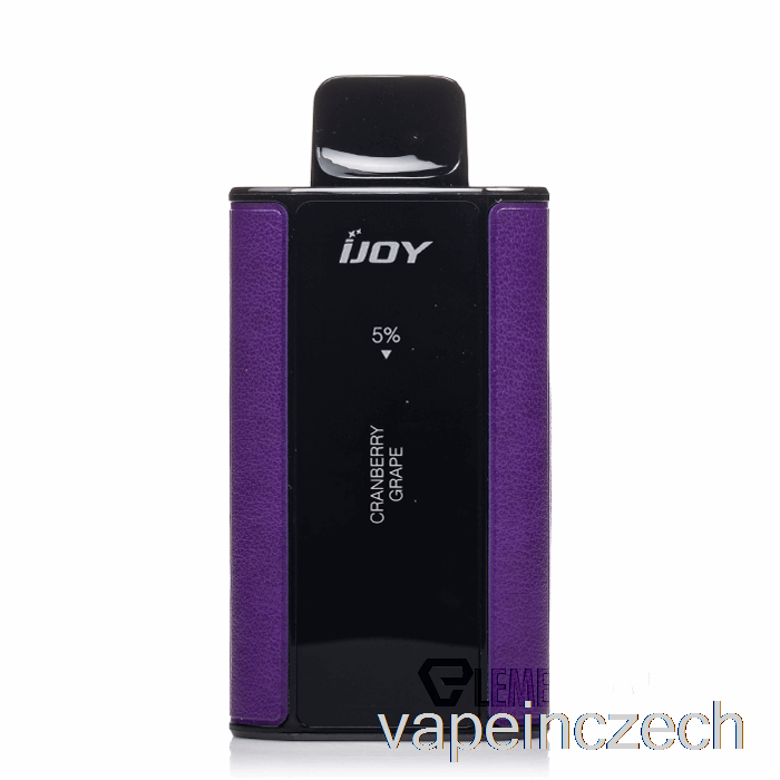 Ijoy Kapitán 10000 Jednorázový Vape Z Hroznů Z Brusinek Bez Nikotinu